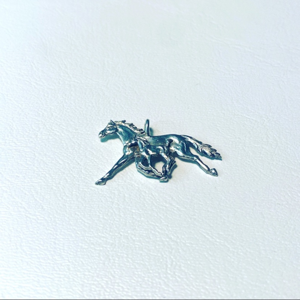 Wild horses pendant.